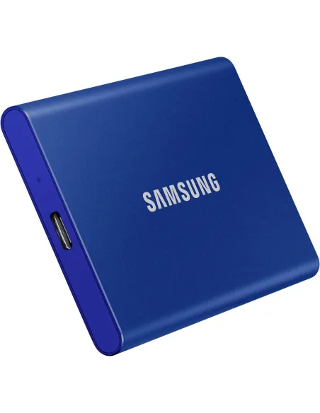 Samsung T7 Touch Disco Duro Externo SSD 500GB USB 3.2 Azul