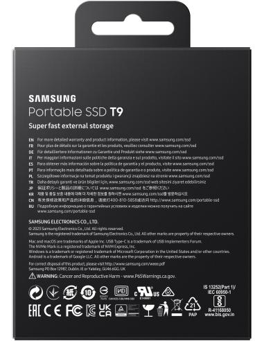 Samsung T9 MU-PG1T0B 1TB USB-C 3.2 Gen 2x2