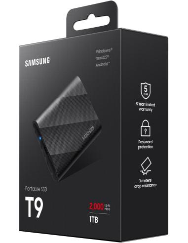 Samsung T9 MU-PG1T0B 1TB USB-C 3.2 Gen 2x2