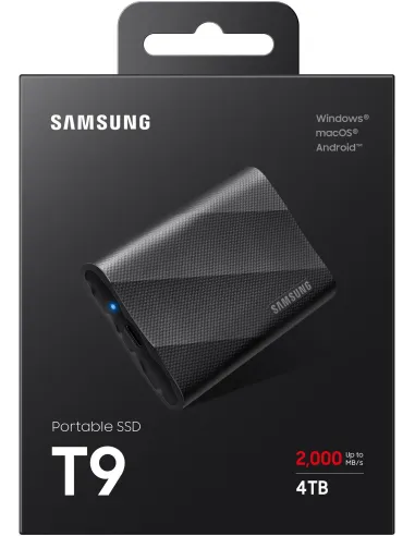 Samsung T9 MU-PG4T0B 4TB USB-C 3.2 Gen 2x2
