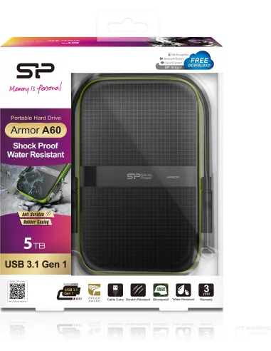Silicon Power Armor A60 2.5" 5TB USB 3.1
