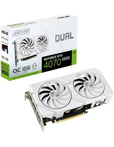 Asus Dual GeForce RTX 4070 Super EVO OC White Edition 12GB GDDR6X DLSS3