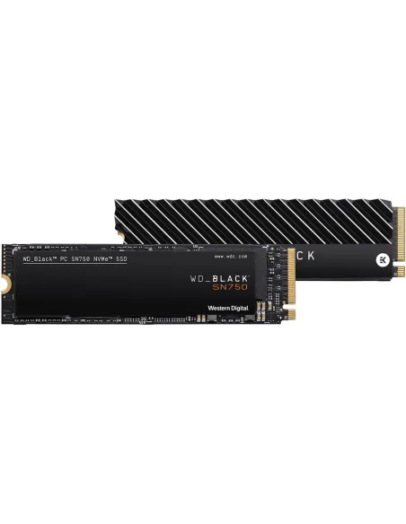 Western Digital Black SN750 NVMe 1TB SSD M.2 PCI Express 3.0 con Disipador Térmico