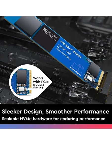Western Digital Blue SN550 500GB SSD PCIe NVMe