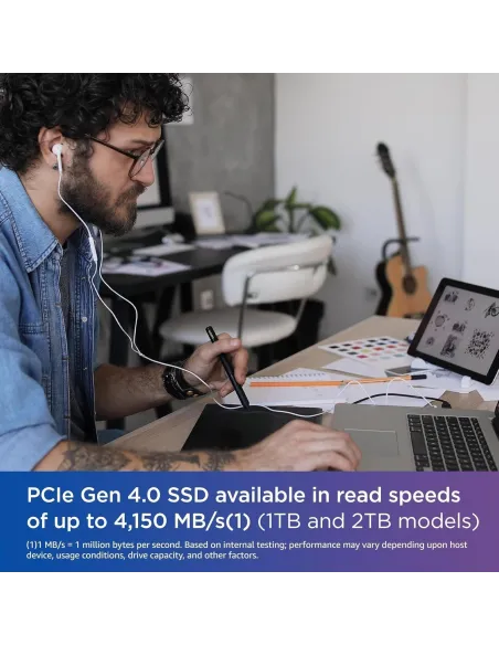 Western Digital Blue SN580 500GB SSD M.2 PCIe 4.0 NVMe