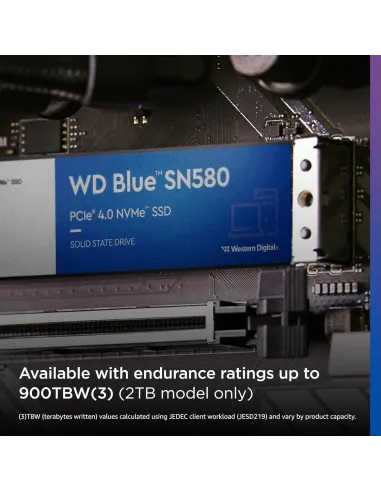 Western Digital Blue SN580 500GB SSD M.2 PCIe 4.0 NVMe
