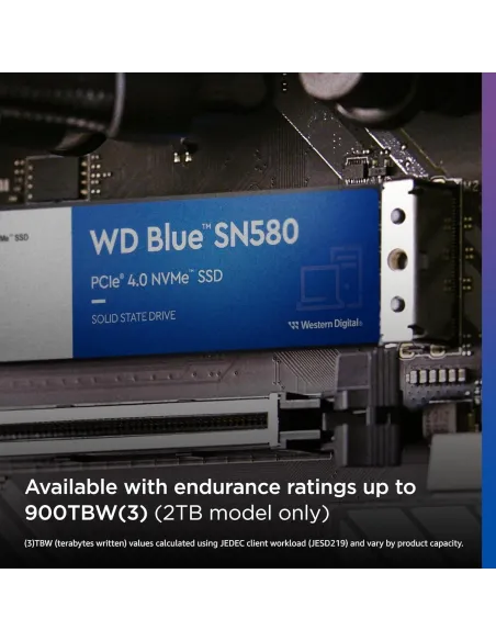 Western Digital Blue SN580 500GB SSD M.2 PCIe 4.0 NVMe