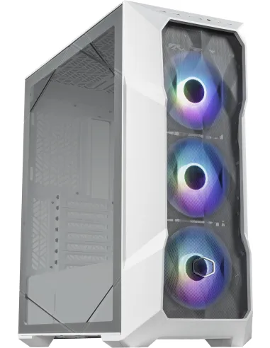 Cooler Master TD500 Mesh V2 ARGB Cristal Templado USB 3.2 Blanca