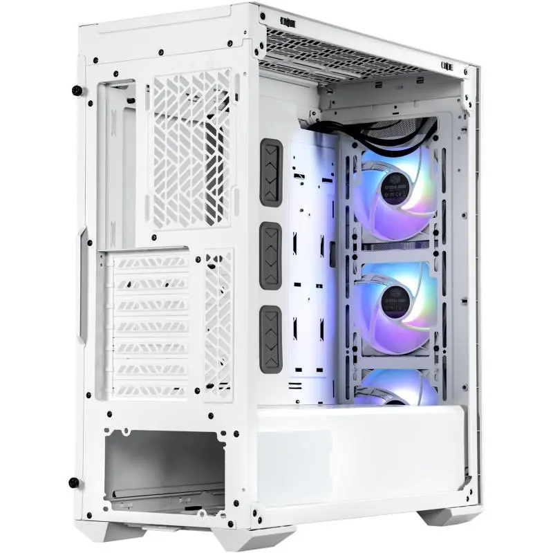 Cooler Master TD500 Mesh V2 ARGB Cristal Templado USB 3.2 Blanca