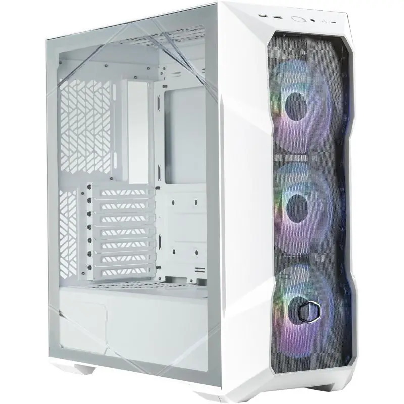 Cooler Master TD500 Mesh V2 ARGB Cristal Templado USB 3.2 Blanca