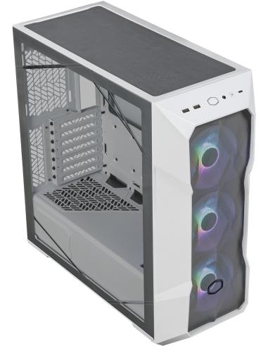 Cooler Master TD500 Mesh V2 ARGB Cristal Templado USB 3.2 Blanca