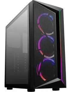 CoolerMaster CMP 510 Cristal Templado USB 3.2 Negra