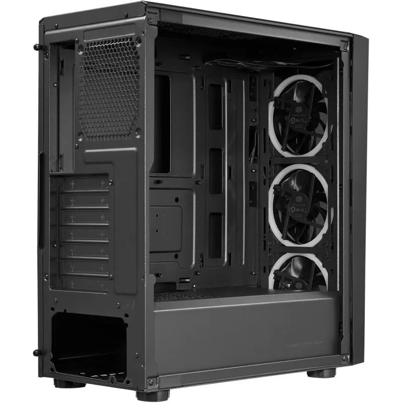 CoolerMaster CMP 510 Cristal Templado USB 3.2 Negra