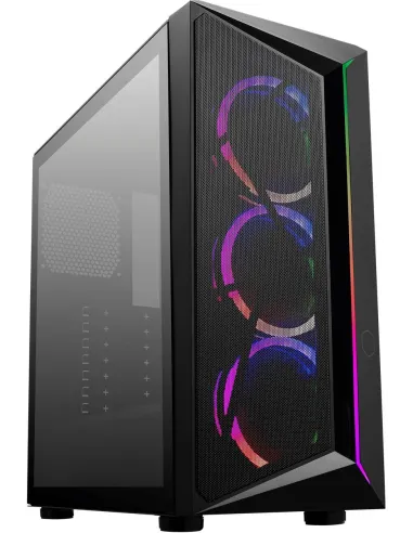 CoolerMaster CMP 510 Cristal Templado USB 3.2 Negra