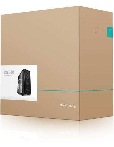 DeepCool CG540 Cristal Templado USB 3.0 ARGB Negra