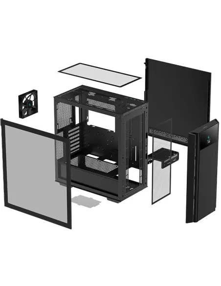 DeepCool CH510 Mesh Digital Mid Tower Cristal Templado USB 3.2 Negra