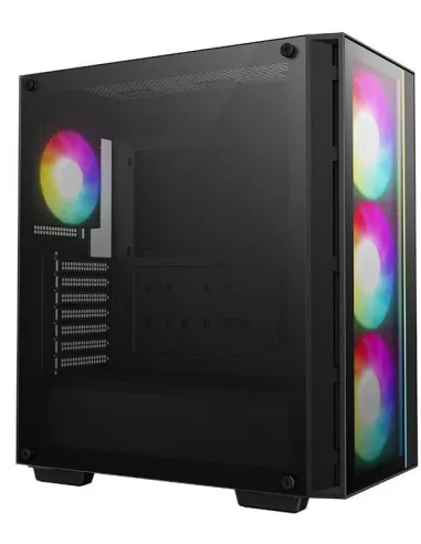 DeepCool Matrexx 55 V4 C Cristal Templado USB 3.2 Negra