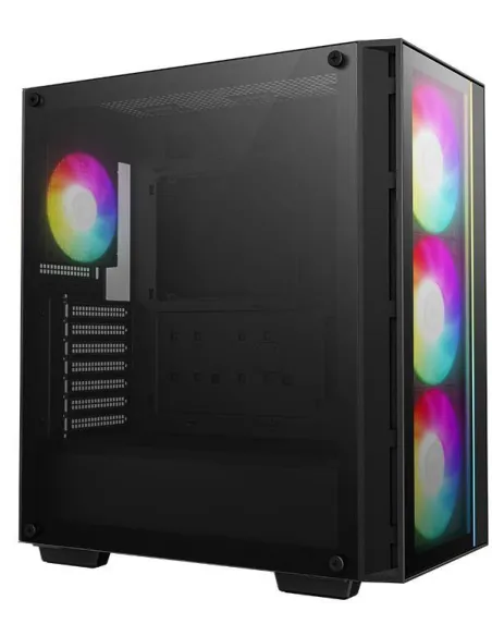 DeepCool Matrexx 55 V4 C Cristal Templado USB 3.2 Negra