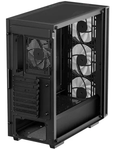 DeepCool Matrexx 55 V4 C Cristal Templado USB 3.2 Negra