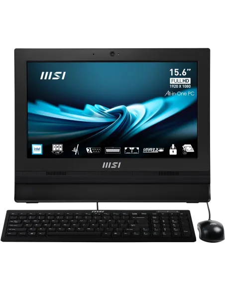 MSI Pro AP162T-007XES Intel N-N100/4GB/256GB SSD/15.6" Táctil FreeDOS