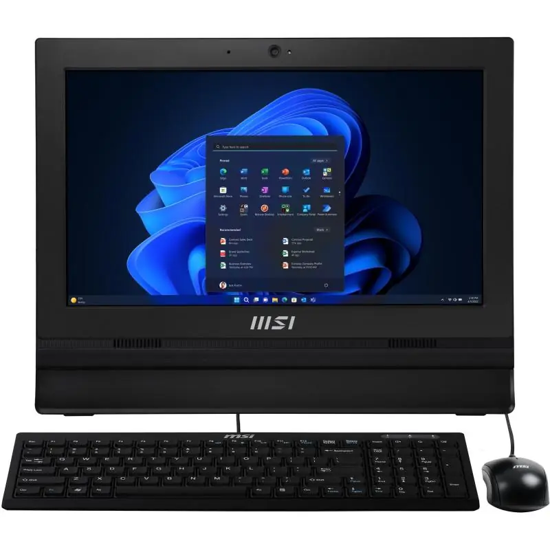 MSI Pro AP162T-007XES Intel N-N100/4GB/256GB SSD/15.6" Táctil FreeDOS