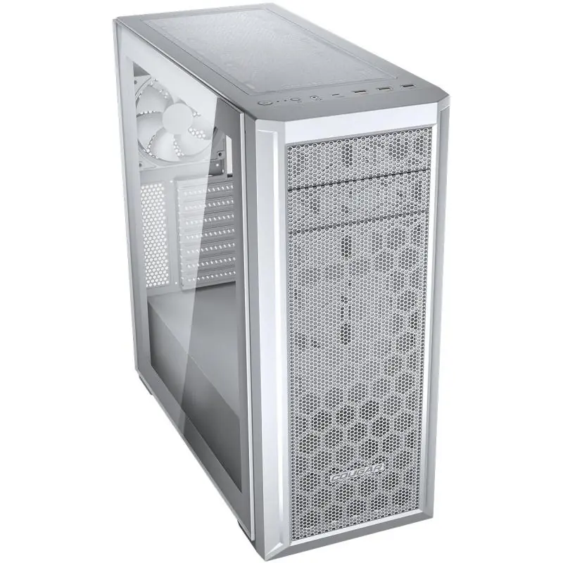 Cougar MX330-G Pro Torre ATX con Cristal Templado Blanca