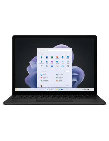 Microsoft Surface Laptop 5 Intel Evo Core i7-1265U/16GB/512GB SSD/13.5" Táctil Negro W11 Pro