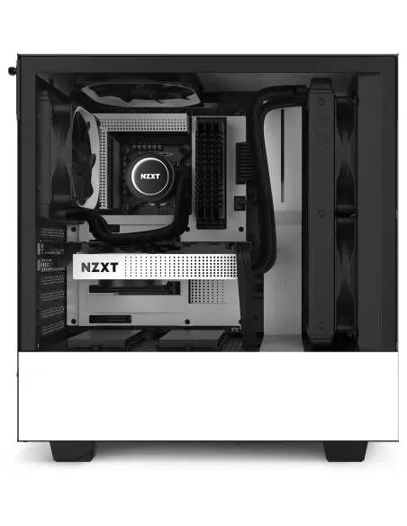 NZXT H510 Cristal Templado USB 3.1 Blanco Mate