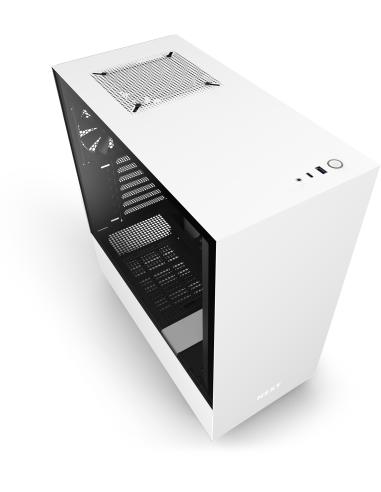NZXT H510 Cristal Templado USB 3.1 Blanco Mate