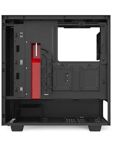 NZXT H510 Cristal Templado USB 3.1 Negro/Rojo Mate
