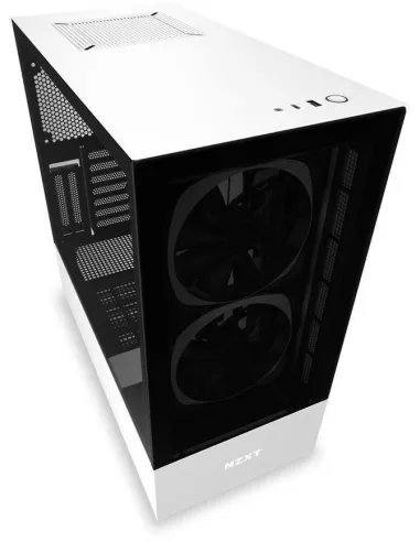 NZXT H510 Elite Cristal Templado USB 3.1 RGB Blanco Mate