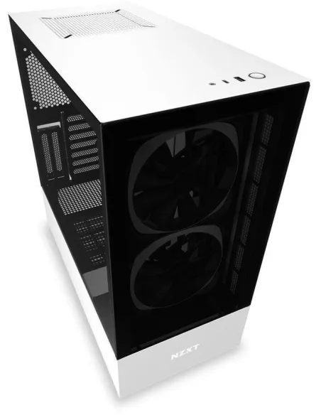 NZXT H510 Elite Cristal Templado USB 3.1 RGB Blanco Mate