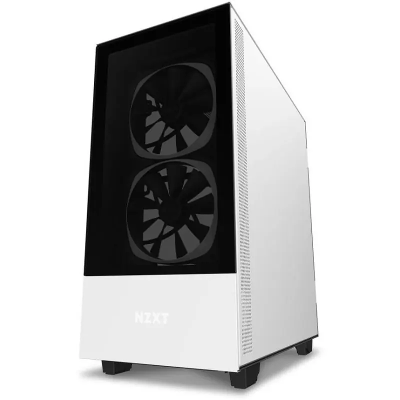 NZXT H510 Elite Cristal Templado USB 3.1 RGB Blanco Mate