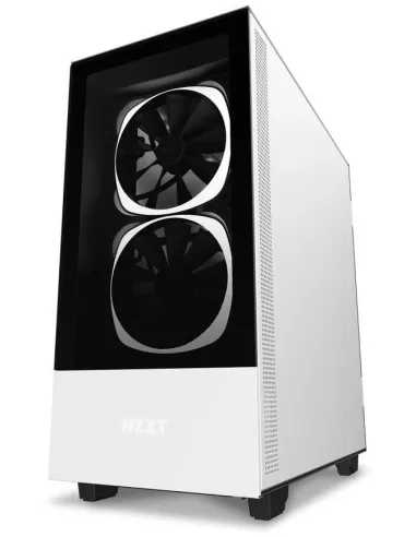 NZXT H510 Elite Cristal Templado USB 3.1 RGB Blanco Mate