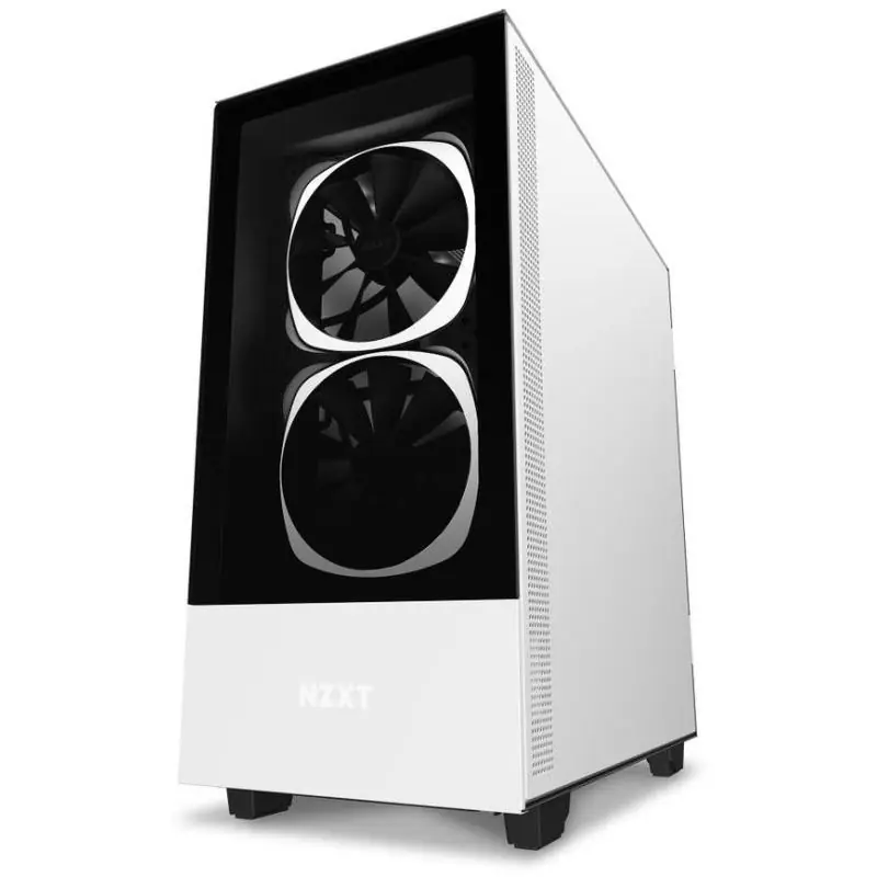 NZXT H510 Elite Cristal Templado USB 3.1 RGB Blanco Mate