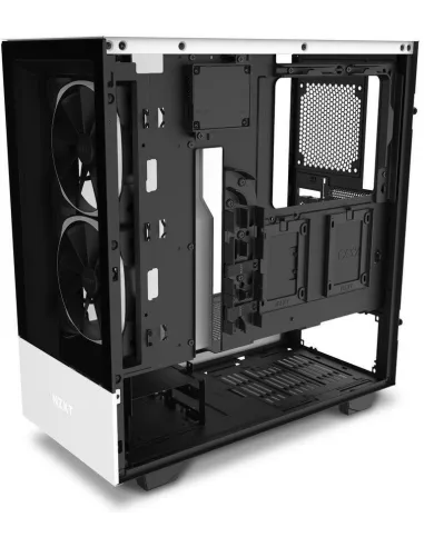NZXT H510 Elite Cristal Templado USB 3.1 RGB Blanco Mate