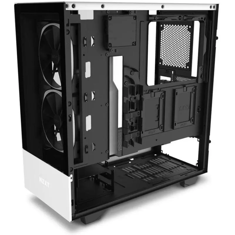 NZXT H510 Elite Cristal Templado USB 3.1 RGB Blanco Mate