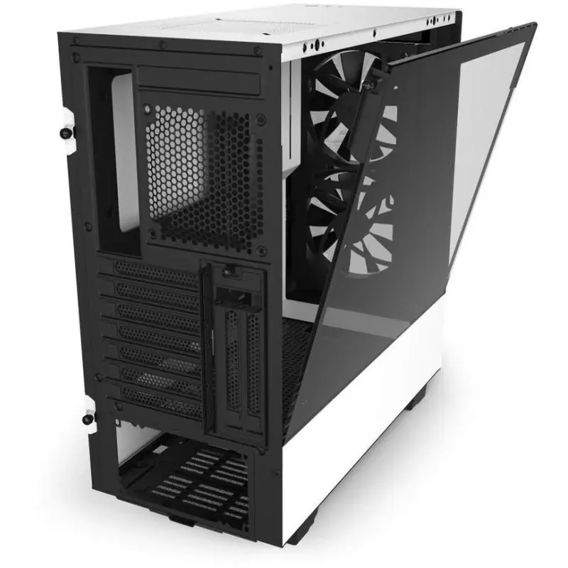 NZXT H510 Elite Cristal Templado USB 3.1 RGB Blanco Mate