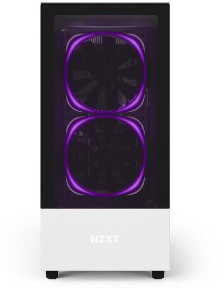 NZXT H510 Elite Cristal Templado USB 3.1 RGB Blanco Mate