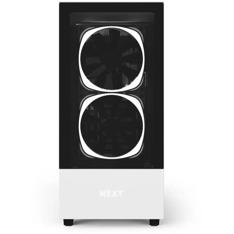 NZXT H510 Elite Cristal Templado USB 3.1 RGB Blanco Mate