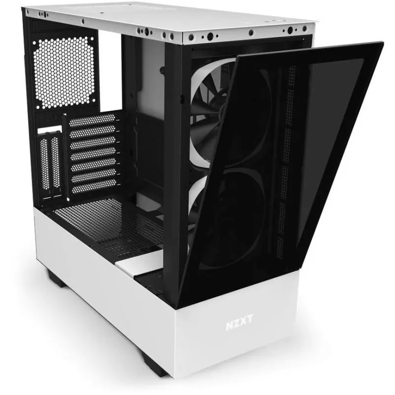 NZXT H510 Elite Cristal Templado USB 3.1 RGB Blanco Mate