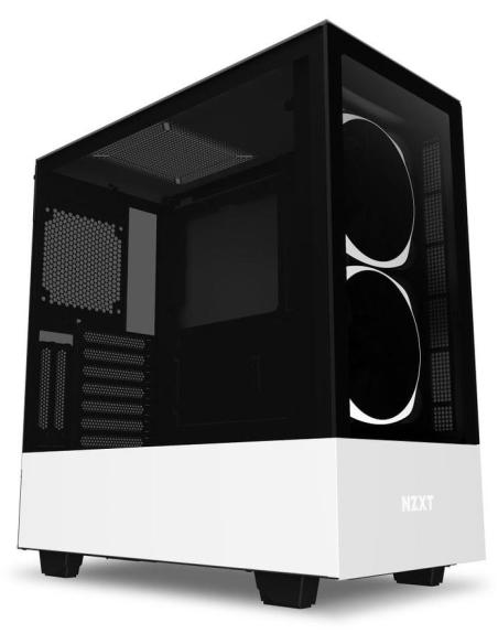 NZXT H510 Elite Cristal Templado USB 3.1 RGB Blanco Mate