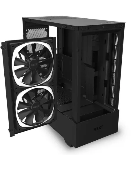NZXT H510 Elite Cristal Templado USB 3.1 RGB Negro Mate