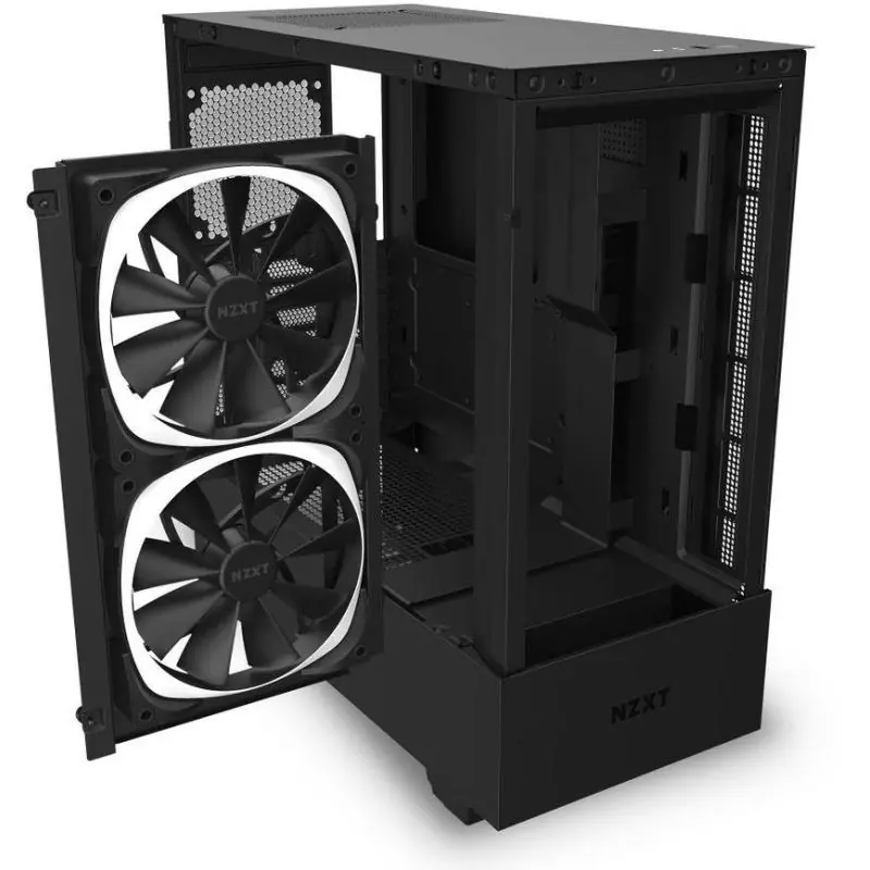 NZXT H510 Elite Cristal Templado USB 3.1 RGB Negro Mate