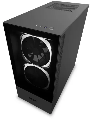 NZXT H510 Elite Cristal Templado USB 3.1 RGB Negro Mate