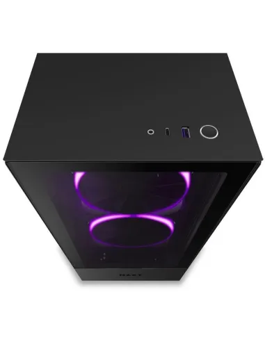 NZXT H510 Elite Cristal Templado USB 3.1 RGB Negro Mate