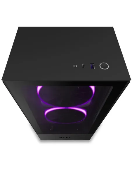 NZXT H510 Elite Cristal Templado USB 3.1 RGB Negro Mate