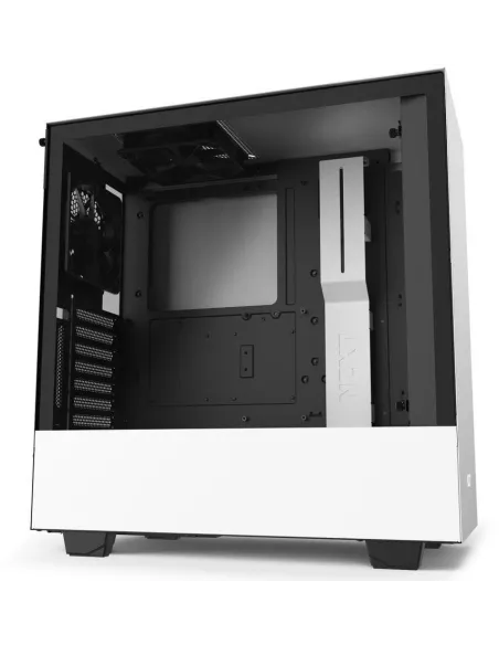 NZXT H510i Cristal Templado USB 3.1 RGB Blanco Mate
