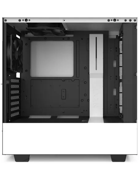 NZXT H510i Cristal Templado USB 3.1 RGB Blanco Mate