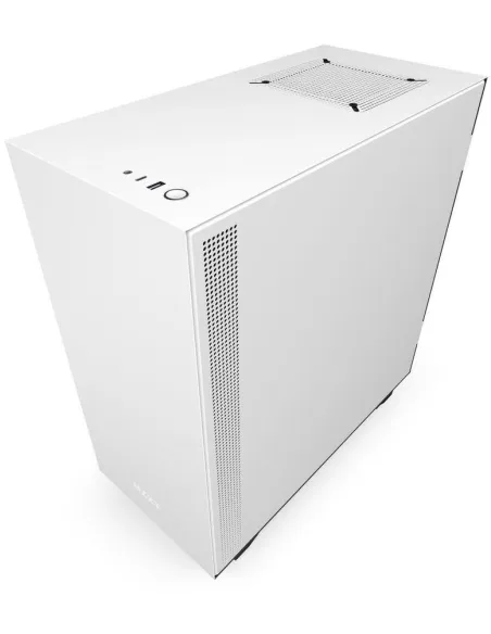NZXT H510i Cristal Templado USB 3.1 RGB Blanco Mate